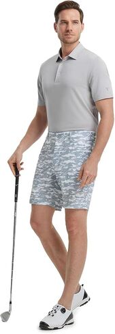 M MAELREG Mens Golf Shirts Moisture Wicking Dry Fit Business Casual Stretch Jacquard Short Sleeve Golf Polo Shirts for Men in Saudi Arabia