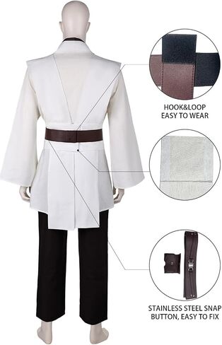 Laku Tunic Costume Men's Tunic Hooded Robe Full Set Halloween Cosplay Costume Cloak Set in Saudi Arabia