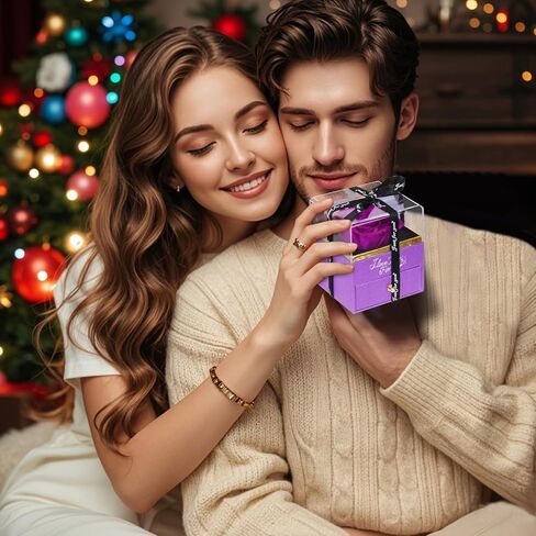 Preserved Flowers Gifts for Women Mom: Black Roses for Christmas Anniversary Mother's Day Wedding Gift for Girlfriend Wife Grandma in Kuwait