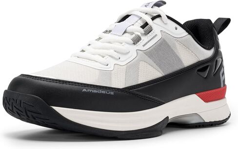 FitVille Wide Tennis Shoes for Men Pickleball Shoes Lightweight Breathable All Court Athletic Shoes with Arch Support & Wide Toe Box in Kuwait