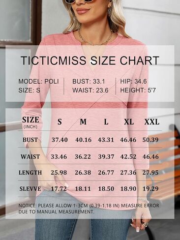 Womens Tops 3/4 Sleeve T Shirts V Neck Summer Tops Dressy Casual Basic Tees Loose Tunics in Saudi Arabia