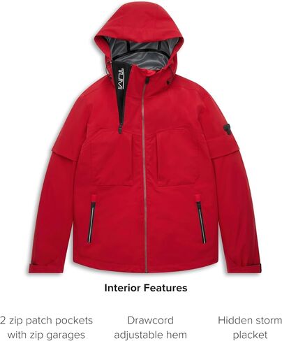 TUMI Men's All-Weather Technical Midweight Mackintosh Gusset Jacket - Breathable Outdoor Men's Jacket in Saudi Arabia