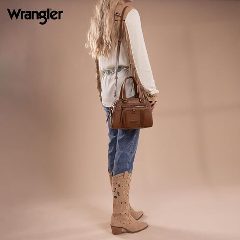 أكياس Wrangler Crossbody أكياس حقيبة اليد للنساء محفظة مقبض أعلى in Kuwait