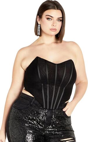 City Chic Plus Size Corset in Saudi Arabia