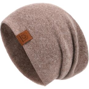jaxmonoy Slouchy Knit Beanies Winter Hats for Women Men Soft Warm Reversible Slouch Cuffed Skull Knitted Beanie Cap