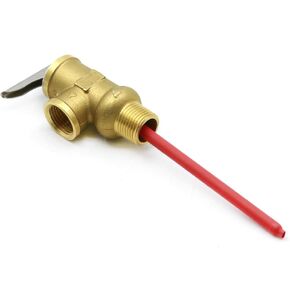 91604 1/2 inch Relief Valve, 150 PSI Temperature and Pressure Relief Valve, Replacement for Camco 10423 G10-1E G10-2E G610-3E G9 G16 GE9 GE16 GEH9 GEH16 RV Electric Water Heaters Valve