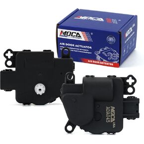 MOCA 2PCS HVAC Heater Air Blend Door Actuator Fit 2015-2021 for Kenworth T680 10.8L 14.9L, 2018-2021 T680 8.9L, 2016-2021 for Peterbilt 579 8.9L 14.9L #604-045