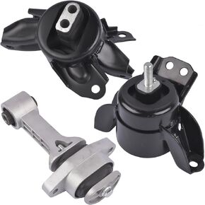 GELUOXI Motor & Torque Strut & Transmission Mount 3Pcs Set Replacement for Kia Soul 1.6L 2.0L 2014-2019 A71065 A71093 A71067