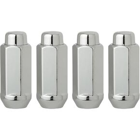DPAccessories Chrome 9/16-18 Lug Nuts - Closed End XXL Bulge Acorn - 22mm (7/8") Hex - 2.35" Tall - Set of 32 - D3613XL-2305/32