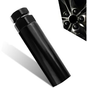 Large 6 Spline Lug Nut Socket, Fuel Rim Lug Nut Lock Removal, Wheel Lock Key Replacement for Aftermarket 6 Spline Lug Nut, for 21 mm (13/16 Inch) & 22 mm (7/8 Inch) Hex Socket Wrench