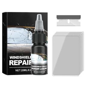 Windshield Crack Repair Kit丨Car Windshield Crack Repair Fluid Quick Fix Windshield - 2025 New Glass Cracks Gone Repair Kit (1pc)