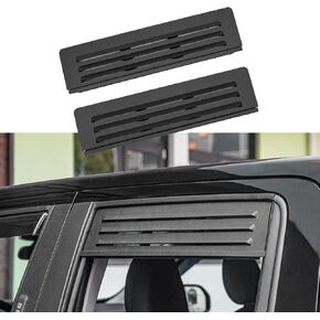 Rear Window Vents Compatible with 2022-2025 Ford Maverick Window Covers with Mesh Net for 2024 Maverick Accessories