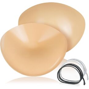 Double-Sided Sticky Bra Inserts, Push Up Breast Bra Inserts Invisible Lift Self Adhesive Boob Pads Reusable