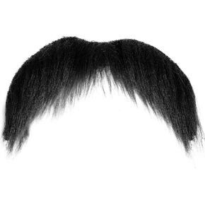 Fake Mustache Black Fake Beard Adhesive Old Men Stick On Mustache Moustache Black Beard Costume False Facial Hair For Adults Women Men For Halloween Cosplay Festival Party