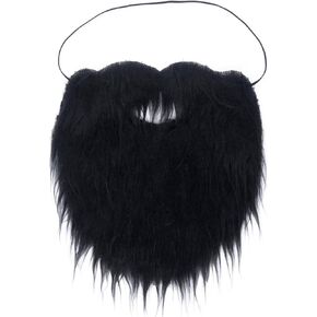 Yan Dream Men Fake Beard with Elastic Band Easy Wear Fake Mustache Adult Facial Hair Accessory for Cosplay Party in Saudi Arabia