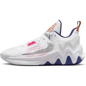Nike Giannis Immortality 2 Boys DQ1943-102 (White/Multi-Color-DEEP Roy), Size 7