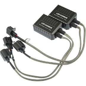 مصباح LED Canbus Canbus Decoder C20 H13 9008 خطأ في مقاومات التحذير الحرة استبدال وحدة فك ترميز مضادات وميض بلاستيك بلاستي