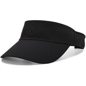 Hurley Women's Sun Visor Hat - UV Protection Square Curved Bill Adjustable Snap Athletic Golf Tennis Visor for Outdoor