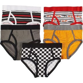 Trimfit Boys Cotton/Spandex tagless ملونة ملخصات 5 عبوات الأطفال