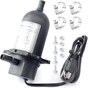 TPS151GT10-000 Engine Block Heater with Plug Compatible with Diesel & Gas Engines Generator Tractor Truck Bus Boat 120V 1500W Option 100-120F Coolant Preheater Replace Parts TPS151GT8-000