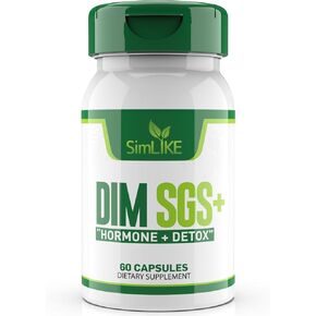 Nutraceuticals - Dim SGS + ، Hormone + Detox (60 Capsules)