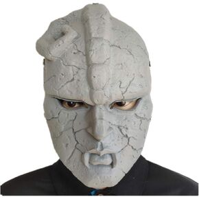 جديد Jojo Adventure Adventure Stone Ghost Ghost Mask Mask Mask Cosplay Halloween Mask (Collection Style)