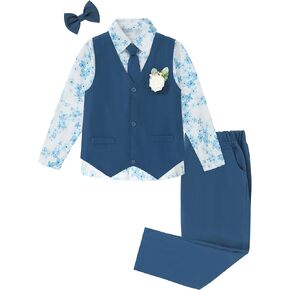 Sanmio Toddler Boy Suits Dress Dress Dress Suction Suit Slim Fit Sup