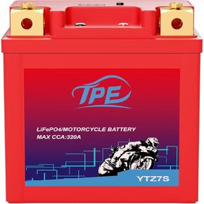 TPE بطارية ليثيوم Powersports YTX4L-BS 12V 3AH بطارية ليثيوم LiFePO4 للدراجات النارية
