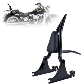 قابلة للتعديل من قطعة واحدة من قطعة واحدة الأمتعة أمتعة رف بركان مع قفل ل Harley Softail Deluxe Fatboy 2000-2017
