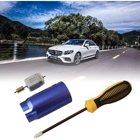 RULLINE 3 in 1 ELV Steering Wheel Lock Electric Motor,Direction Lock Motor Lock Disassembler Pin Disassembler for Mercedes Benz Ignition Lock Dowel Pin Removal Tool Kit
