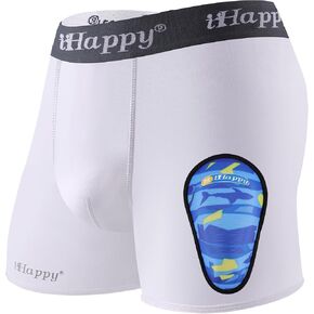 Youth Baseball Cup Underwear with Soft Protective Athletic Cup, Boys Briefs for Baseball, Football, Lacrosse, Hockey