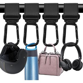 4 حزمة خطاف UTV للسماعات المعلقة ، خوذة ونظارات واقية ، carabiners متعددة الأغراض مقطع ربط شماعات قابلة للتعديل للدراجات البخارية الكهربائية مربع SXS SXS