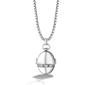 Zoneyli Star Wars ™ Fine Jewelry Grogu ™ Women's Lendant 1/5 Ct.tw. الماس الأبيض الفضة