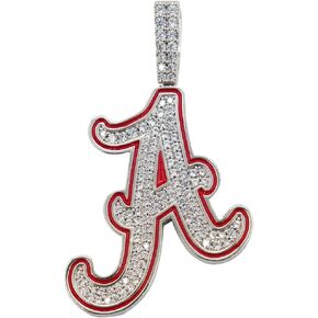 GLD Alabama Crimson Tide Pendant - قلادة شعار فريق NCAA الرسمية