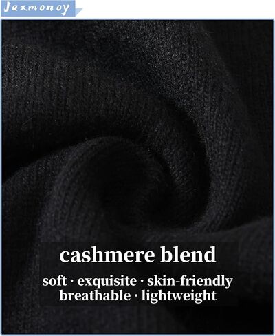 jaxmonoy Slouchy Knit Beanies Winter Hats for Women Men Soft Warm Reversible Slouch Cuffed Skull Knitted Beanie Cap in Kuwait