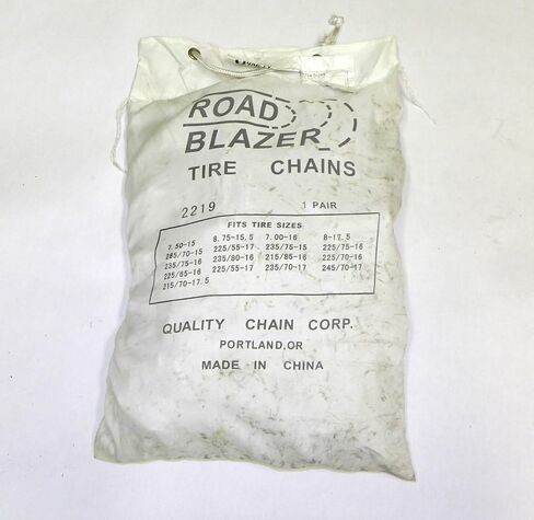 Road Blazer Non-Cam 5.5mm Link Tire Chains (2228) in Saudi Arabia