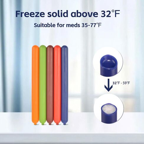 Diabetic Travel Case TSA Approved 1-3/1-6 Insulin Pen Travel Case 18Hours+/ 33Hours+ Medication Cooler for Travel FDA Registered with Ice Packs in Kuwait