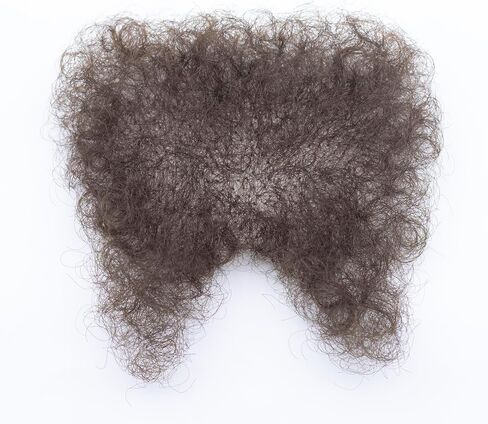 Fake Private Hair 100% Handmade Full Lace Biniki Hair Invisible Realistic Body Hairs, Fake Chest Hairs Mustache for Men and Women in Kuwait