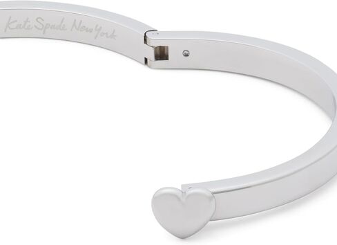 kate spade new york Set In Stone Hinged Bangle - Durable Stainless Steel Construction - Cubic Zirconia in Saudi Arabia