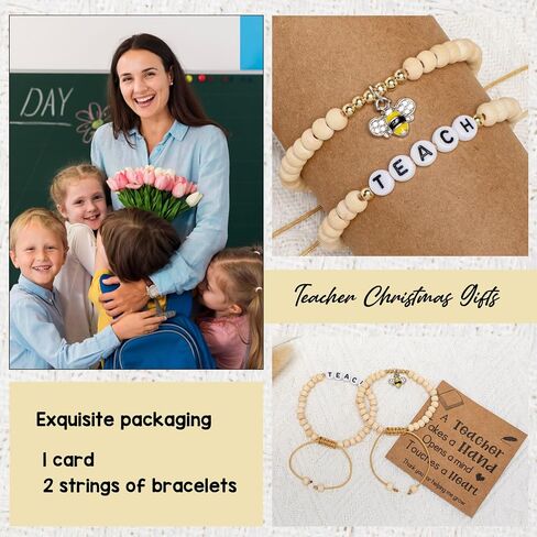 Artlunar Teacher Eduction Gift 2 PCS Seachele Steamelet ، يوم المعلمين يعودون إلى المدرسة عيد ميلاد عيد ميلاد عيد الحب نهاية العام من الطالب in Saudi Arabia