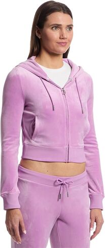 سترة بقلنسوة كلاسيكية صلبة للسيدات من Juicy Couture مع زينة خلفية in Saudi Arabia