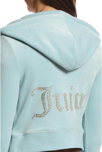 سترة بقلنسوة كلاسيكية صلبة للسيدات من Juicy Couture مع زينة خلفية in Saudi Arabia