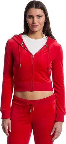 سترة بقلنسوة كلاسيكية صلبة للسيدات من Juicy Couture مع زينة خلفية in Saudi Arabia