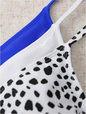 Floerns Women's 3 Pack Bikini Top Halter Tie Back Wireless Triangle Suit Tops Tops in Kuwait