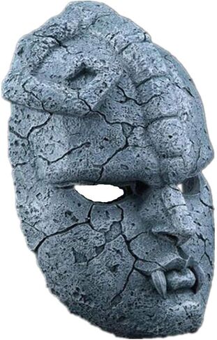 New Jojo Wonderful Adventure Stone Ghost Stone Ghost Mask Resin Mask Cosplay Halloween Mask (Collection style) in Saudi Arabia
