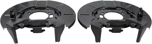 NewYall Rear Left and Right Brake Dust Shield Plate for Dodge Town & Country 2001-2007, Voyager 2001-2003, Dodge Grand Caravan 2001-2007 in Saudi Arabia
