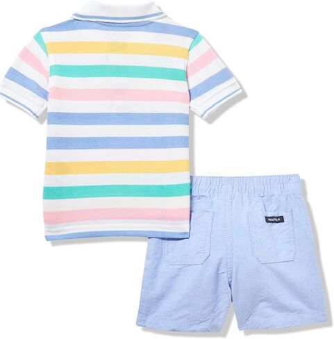 Nautica Boys 2pc Polo Short Set in Saudi Arabia