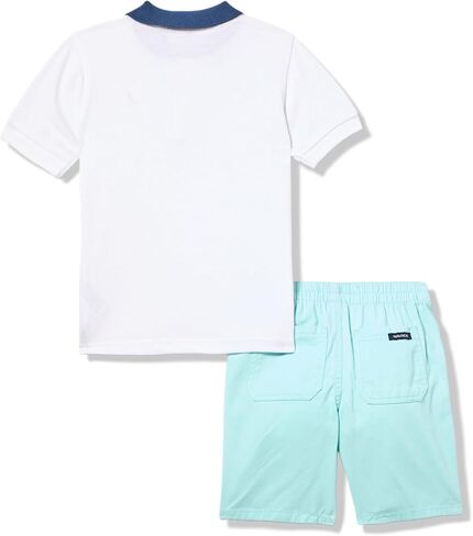 Nautica Boys 2pc Polo Short Set in Saudi Arabia