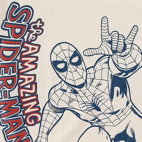 Marvel Spider-Man Boys 4 قطعة مزيج وقمصان مطابقة وسروال شورت لطفل كبير in Kuwait