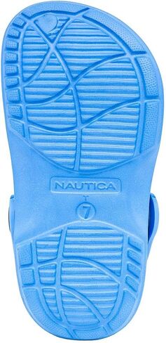 Nautica Kids Clog Sandals – Slip-On Lightweight Water Shoes with Adjustable Heel Strap – Comfortable EVA Slip-Resistant Clogs for Boys & Girls – Toddler & Youth Sizes in Kuwait